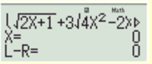 Tổng các nghiệm của phương trình căn {2x} + 1}  + 3 căn {4x}^2} - 2{x}} + 1}  = 3 + căn 8{x}^3} + 1} bằng (ảnh 2)