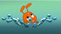 Cartoon orange cartoon character in water

AI-generated content may be incorrect.