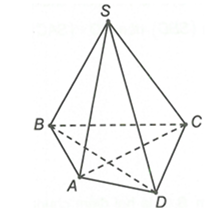 Cho hình chóp S.ABCD (hình bên) (ảnh 1)