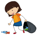 A child watering plants in a trash can

AI-generated content may be incorrect.