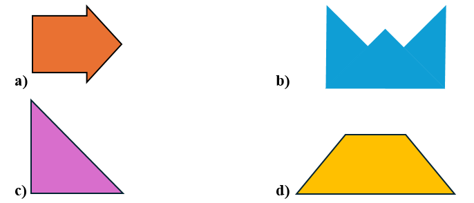 Thực hành: Em hãy cắt một miếng bìa hình vuông thành bốn miếng bìa hình tam giác như nhau: (ảnh 2)