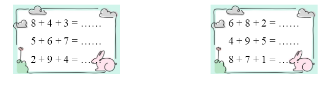 Toán lớp 2 Cánh diều Phép cộng (có nhớ) trong phạm vi 20 (tiếp theo) có đáp án tính (ảnh 1)