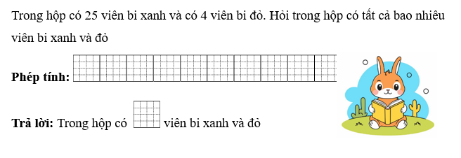 Điền phép tính và số thích hợp: (ảnh 1)