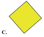 d) Hình nào là hình tam giác: (ảnh 3)