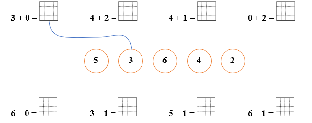 Nối phép tính đúng (ảnh 1)