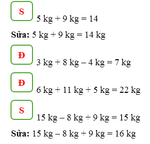 Đúng ghi Đ, sai ghi S: (ảnh 1)