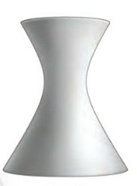 Một tháp làm nguội của một nhà máy có mặt cắt là hình hyperbol có tiêu cự bằng \(2\sqrt {70} \,m\), độ dài trục ảo bằng\(2\sqrt {42} \,m\) (ảnh 1)