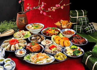 Listen and tick A, B, or C.  Do you eat a lot of food at Tet? (ảnh 3)