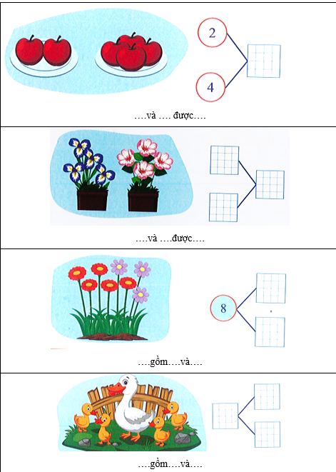  Bài tập cuối tuần Toán lớp 1 Kết nối tri thức Tuần 5 có đáp án (ảnh 1)