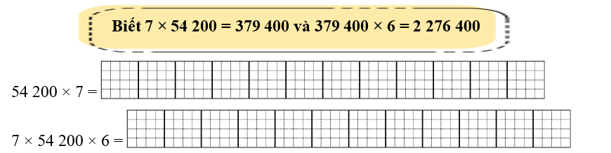 Không thực hiện phép tính, em hãy cho biết giá trị của mỗi biểu thức sau (ảnh 1)