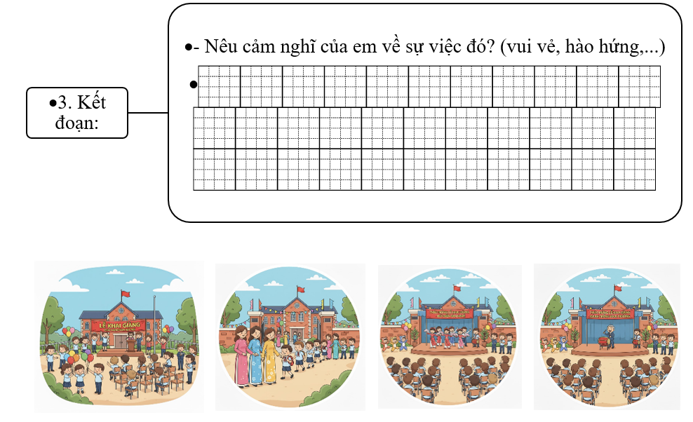 Đề bài số 1: Viết đoạn văn kể về một sự việc đã để lại cho em nhiều ấn tượng trong năm học vừa qua.    (ảnh 4)