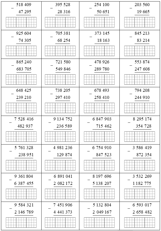 đặt tính rồi tính 518409 - 47295 =  (ảnh 1)