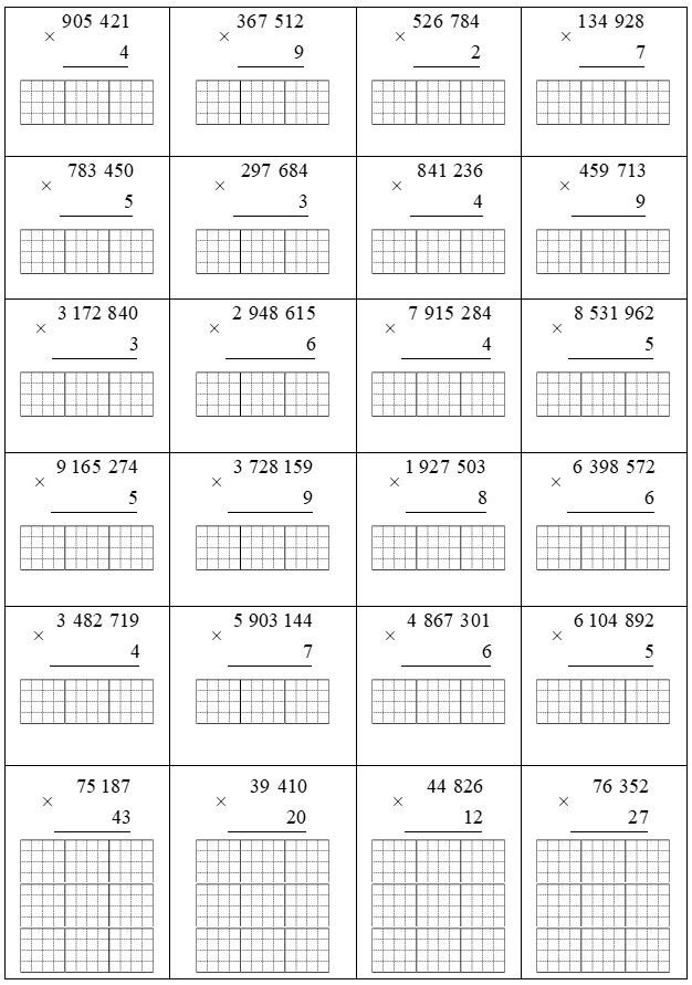Đặt tính rồi tính 905421 x 4 =  (ảnh 1)