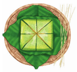 Gia đình Oanh gồm 6 người đều thích ăn bánh chưng. Trong mỗi bữa ăn ngày Tết, mỗi (ảnh 1)