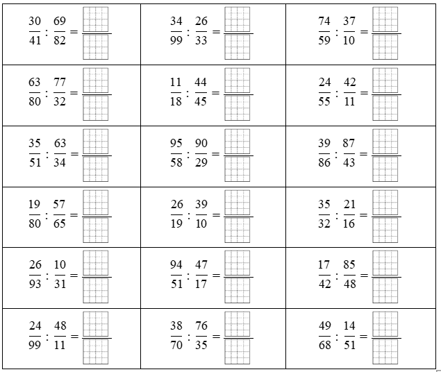 Phép chia 84/91 : 64/13 = (ảnh 2)