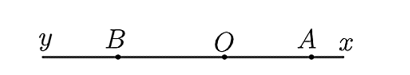 Cho hai tia (Ox) và (Oy) là hai tia đối nhau. Lấy điểm (ảnh 1)