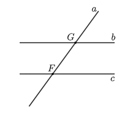 Cho hình vẽ: Khi đó: a) Điểm \(F\) là điểm chung của đường thẳng (ảnh 1)