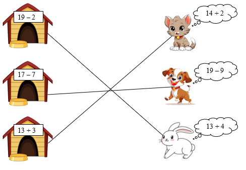 Nối hai phép tính có kết quả bằng nhau: (ảnh 2)