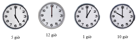 Vẽ kim giờ, kim phút trên đồng hồ cho phù hợp: (ảnh 2)