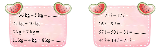 Phiếu bài tập hàng ngày Toán lớp 2 Cánh diều Luyện tập chung 5 có đáp án (ảnh 1)