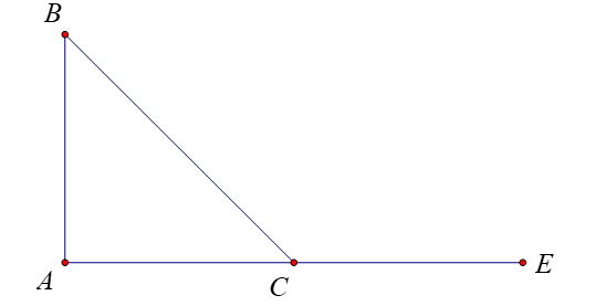 Tam giác ABC  vuông cân ở A . Tính cos ( vecto AC. CB ) . (ảnh 1)