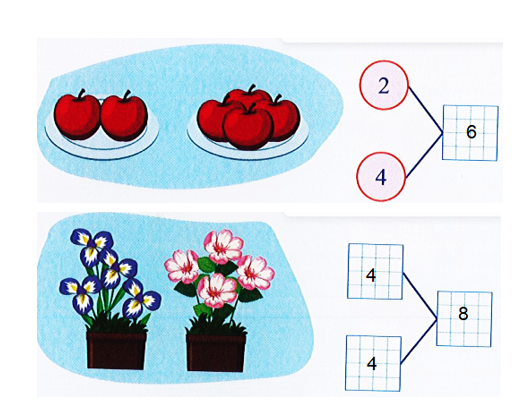  Bài tập cuối tuần Toán lớp 1 Kết nối tri thức Tuần 5 có đáp án (ảnh 2)