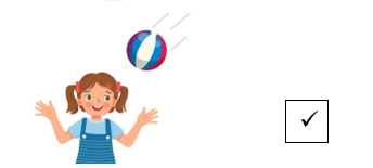 Listen and put a tick (ü) or a cross (×) . There are two examples. (ảnh 2)