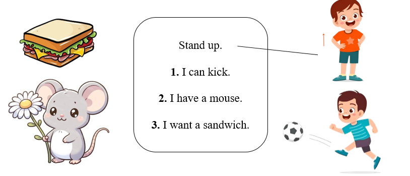 Read and draw lines. There is one example. (ảnh 1)