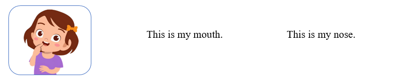 Look, read and circle. There is one example. (ảnh 1)
