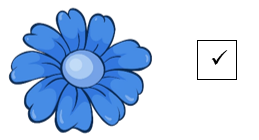Listen and put a tick (ü) or a cross (×) . There are two examples. (ảnh 2)