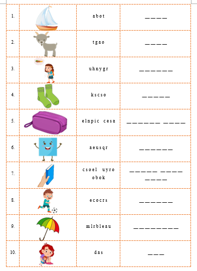 B. Look and write. (Nhìn và viết.) (ảnh 1)