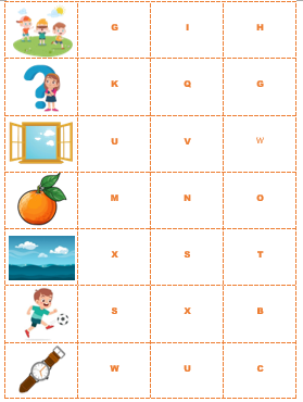 Â Find the right beginning letter. (Tìm chữ cái đầu đúng.) (ảnh 2)