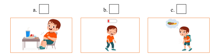 Minh’s hungry. . (Minh đói.) (ảnh 1)