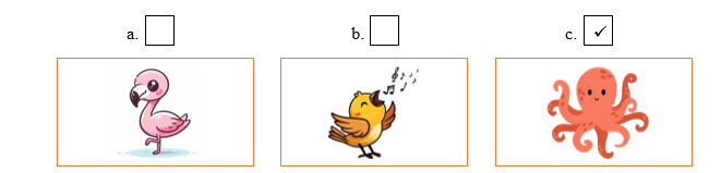 A: What’s that? B: It’s an octopus. (ảnh 2)