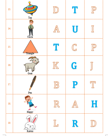 . Color the correct letters (ảnh 6)