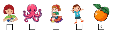 Listen and number the pictures. There is one example. (ảnh 1)