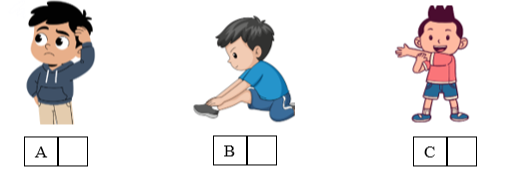 Listen and tick (ü) the box. There is one example. (ảnh 1)