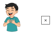 Listen and put a tick () or a cross (×) . There are two examples. (ảnh 2)