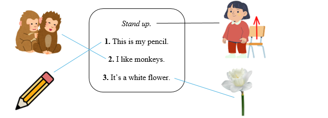 Read and draw lines. There is one example. (ảnh 2)