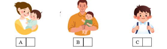 Listen and tick (ü) the box. There is one example. (ảnh 1)