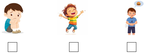 II. Listen and tick (√) the box. There is one example. (ảnh 1)