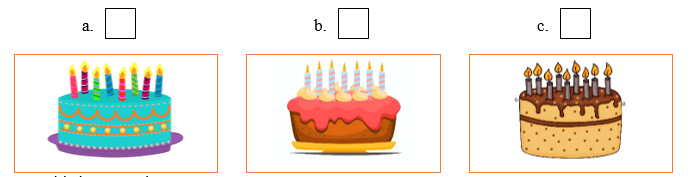 II. Read and tick (✔). A: How old are you? B: I’m seven. (ảnh 1)