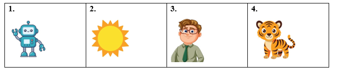 A. LISTENING I. Listen and number the pictures. There is one example. (ảnh 2)