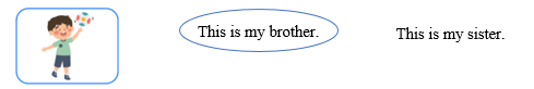 4. This is my brother. This is my sister. (ảnh 2)
