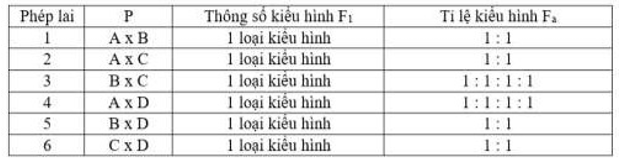 Ở một loài thực vật, xét 2 gene phân li độc lập, mỗi gene quy định một tính trạng và đều có 2 allele trội lặn hoàn toàn.  (ảnh 1)