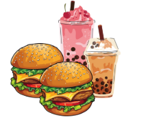 What will they have at the party?  A.   	B.   	C.    (ảnh 1)