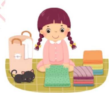 Câu nào dưới đây mô tả đúng hoạt động trong bức tranh? (ảnh 1)