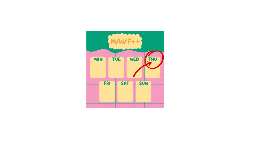 - What day is it today? - It’s Friday / Thursday. (ảnh 1)