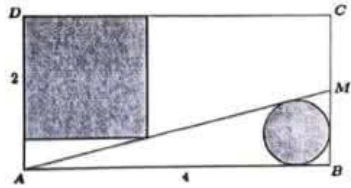 Bạn Xu&acirc;n Anh c&oacute; một tờ giấy cứng h&igrave;nh chữ nhật \(ABCD\) với \(A (ảnh 1)