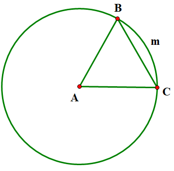 Cho tam giác \(ABC\) đều như hình vẽ. Điểm B biến thành điểm nào: a) Phép phép quay thuận chiều \(60^\circ \) tâm \(A\); b) Phép phép quay ngược chiều \(300^\circ \) tâm \(A\). (ảnh 2)